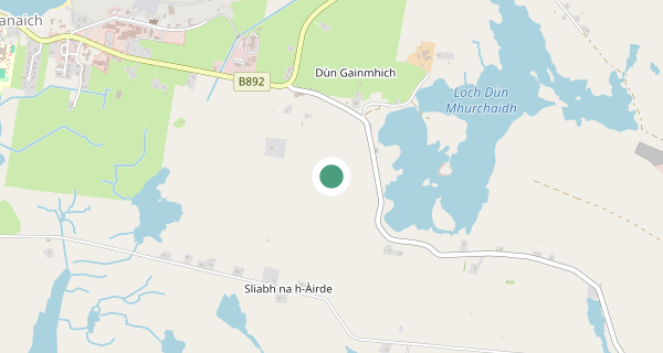 Map of the area around Benbecula Island driving test centre, HS7 5LA
